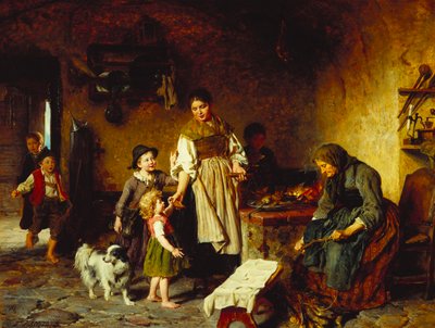 Heim zum Tee von Felix Schlesinger