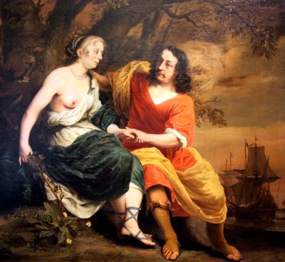 Bacchus und Ariadne, 1664 von Ferdinand Bol