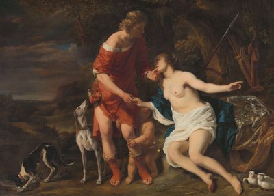 Venus und Adonis von Ferdinand Bol