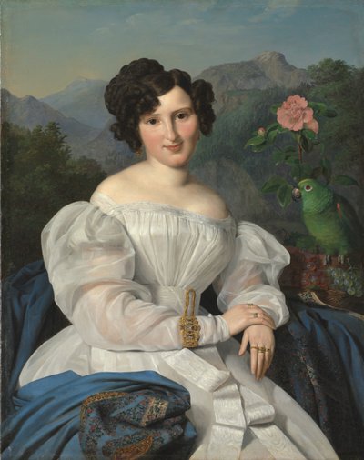 Gräfin Széchenyi, 1828 von Ferdinand Georg Waldmuller