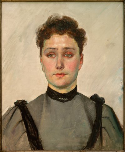 Bildnis einer jungen Frau von Ferdinand Hodler