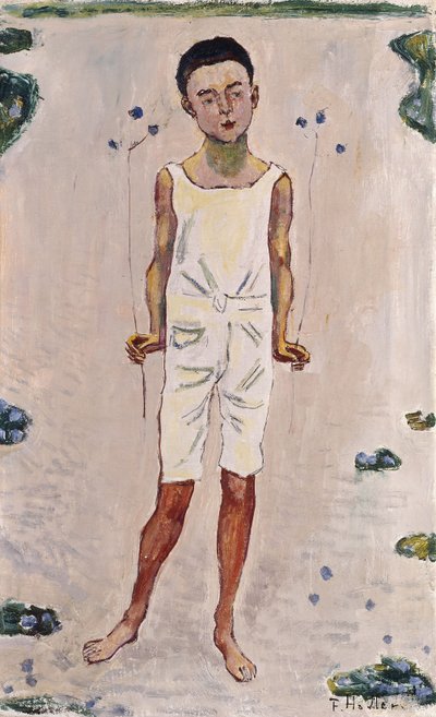Bezauberter Junge, 1909 von Ferdinand Hodler