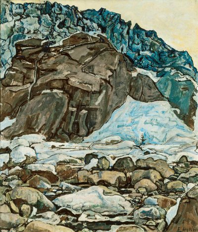 Grindelwald-Gletscher, 1912 von Ferdinand Hodler