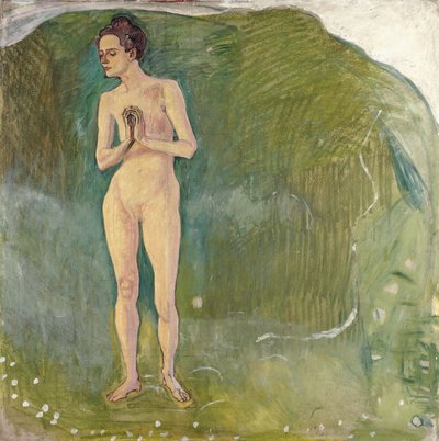 Frau im Bach, 1903 von Ferdinand Hodler