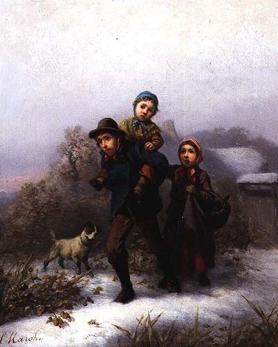 Im Winter von Ferdinand Marohn
