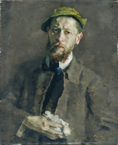 Selbstbildnis von Ferdinand Matthias Zerlacher