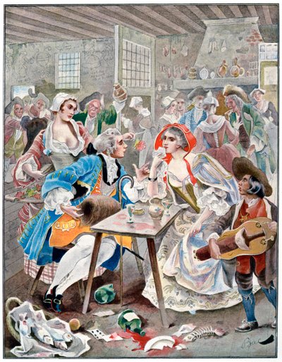 Kleiner Ramponneau, 18. Jahrhundert, ca. 1870-1950 von Ferdinand Sigismund Bac