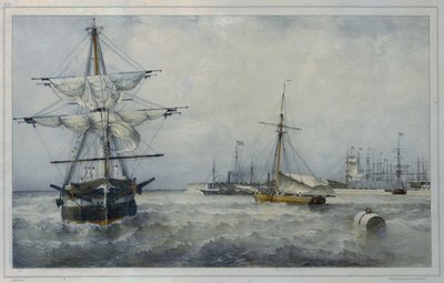 Kronstadt von Ferdinand Victor Perrot