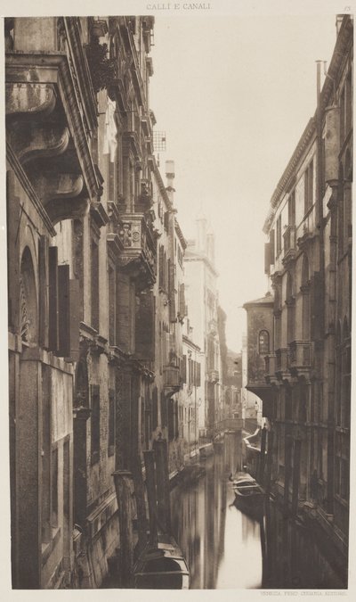 Albrizzi-Kanal von Ferdinando Ongania