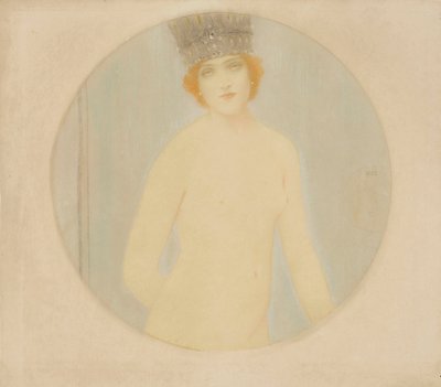 Nackte Königin, ca. 1910 von Fernand Khnopff