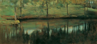 Unbewegtes Wasser von Fernand Khnopff