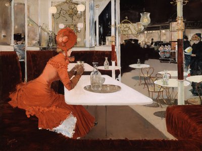 Das Café von Fernand Lungren