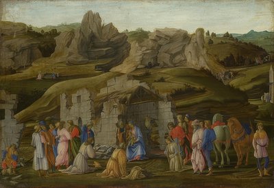 Die Anbetung der Könige von Filippino Lippi