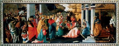 Die Anbetung der Könige, ca. 1470 von Filippino Lippi