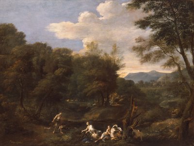 Diana und Actaeon von Filippo Lauri