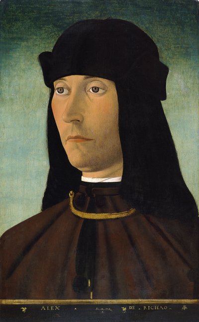 Porträt von Alessandro de Richao von Filippo Mazzola