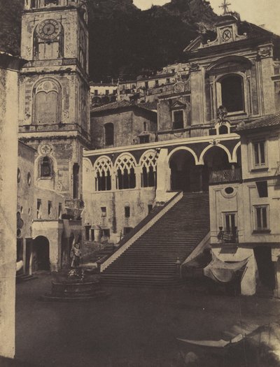 Amalfi, Kathedrale, 1853 von Firmin Eugène Le Dien