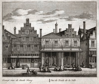Delft, Niederlande (Stich) von Flemish School
