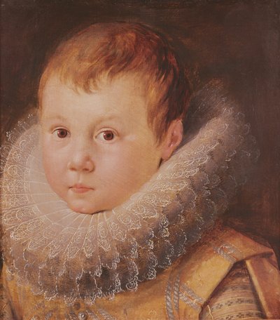 Porträt eines Kindes von Flemish School