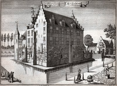 Schloss Rijsenburg. (Gravur) von Flemish School