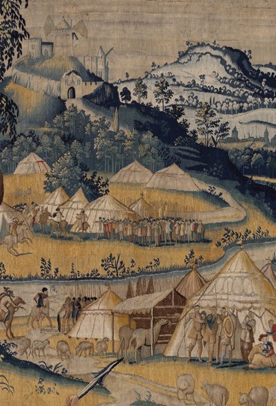 Die Geschichte von Hannibal, ca. 1570 (Wandteppich) von Flemish School