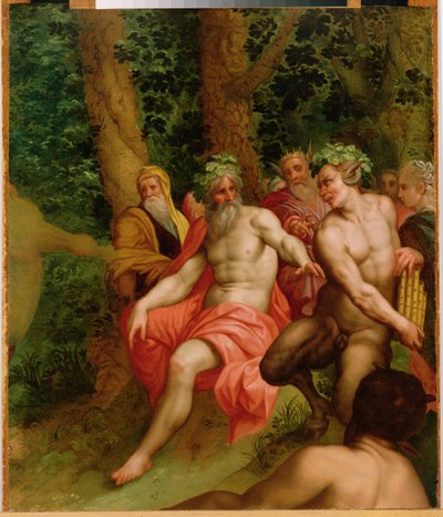 Das Urteil des Midas, ca. 1615 von Flemish School