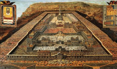 Der Tempel Salomons von Flemish School