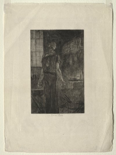 Die Hinrichtung von Levallois-Perret von Félicien Rops