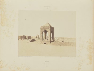 Kairo. Friedhof der Mameluken von Félix Teynard