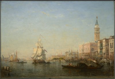 Der Große Kanal, Venedig von Félix Ziem