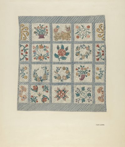 Freundschafts-Quilt von Flora G. Guerra