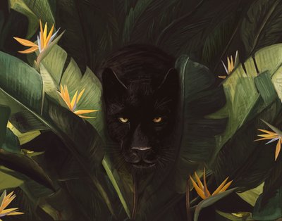 Hallo Panther, 2020 von Florent Bodart
