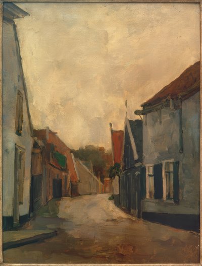 Straße auf Texel von Floris Verster
