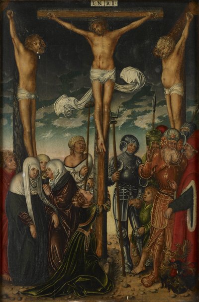 Kreuzigung von Follower of Lucas Cranach the Elder