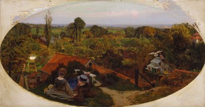 Ein englischer Herbstnachmittag von Ford Madox Brown