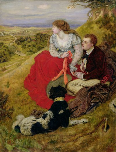 Byrons Traum von Ford Madox Brown