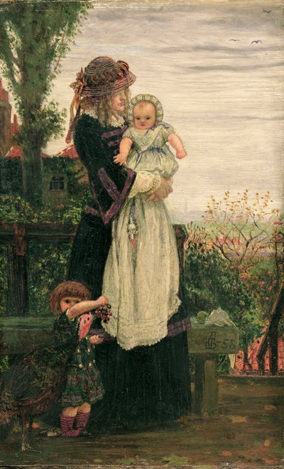 Aus der Stadt von Ford Madox Brown