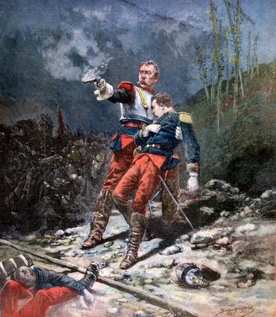 Dem Feind ins Gesicht sehen, 1884, 1890 von Fortuné Méaulle