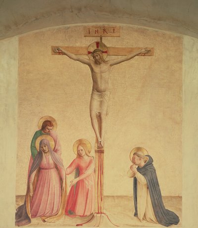 Kreuzigung (um 1438-45) von Fra  Angelico