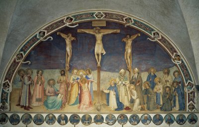 Kreuzigung Christi, 1442 von Fra Angelico