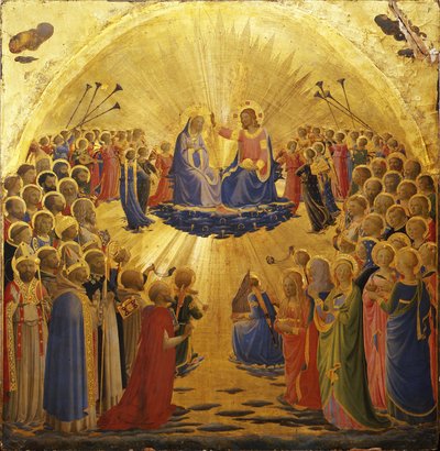 Krönung der Jungfrau Maria von Fra Angelico