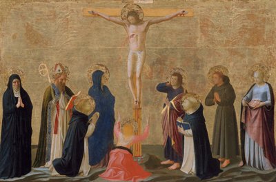 Die Kreuzigung, möglicherweise ca. 1440 von Fra Angelico