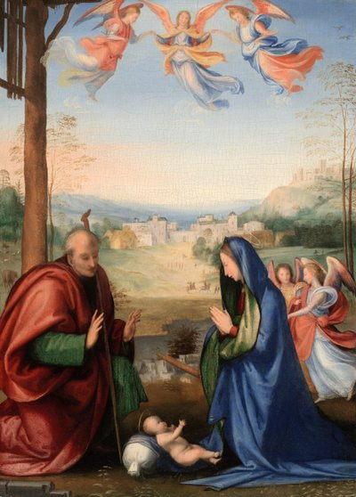 Die Geburt Christi von Fra Bartolommeo