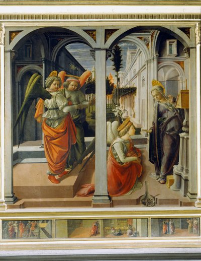 Verkündigung von Fra Filippo Lippi