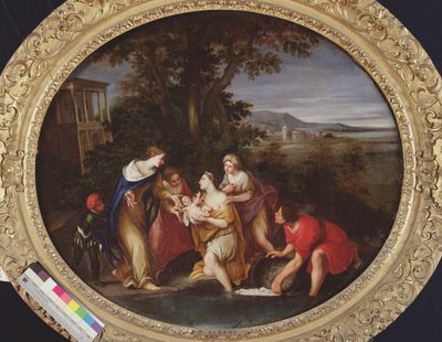 Moses aus dem Wasser gerettet von Francesco Albani