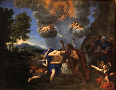 Die Taufe Christi von Francesco Albani