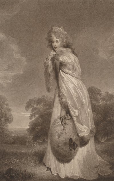 Elizabeth Farran, 1792 von Francesco Bartolozzi