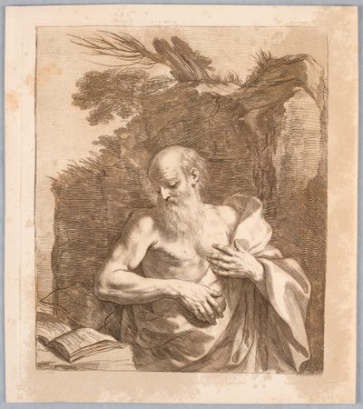 Heiliger Hieronymus von Francesco Bartolozzi