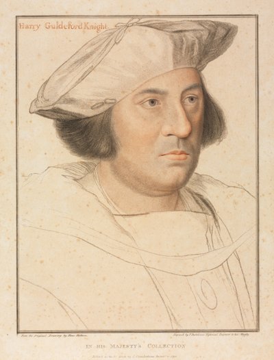 Sir Henry Guldeford, 1792 von Francesco Bartolozzi