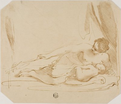 Venus und Amor von Francesco Bartolozzi